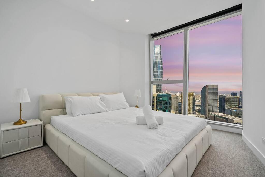 Irresistible Sunlit With Harbour And Bay View 3B2B1C Apartment Мелбърн Екстериор снимка