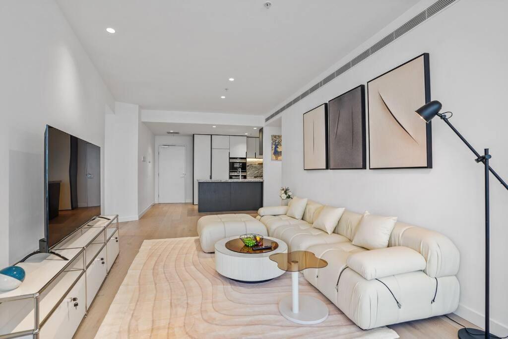 Irresistible Sunlit With Harbour And Bay View 3B2B1C Apartment Мелбърн Екстериор снимка